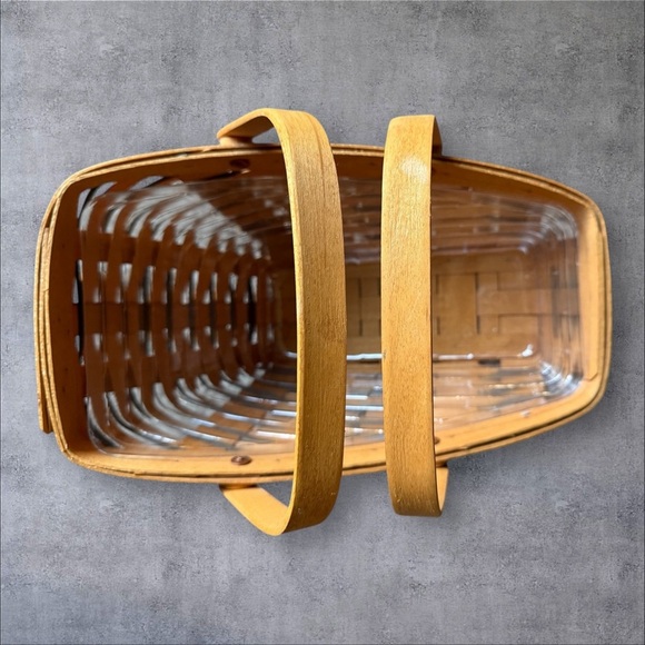 Longaberger Vintage 1997 HEARTLAND Vegetable Basket & Protector - Picture 4 of 10